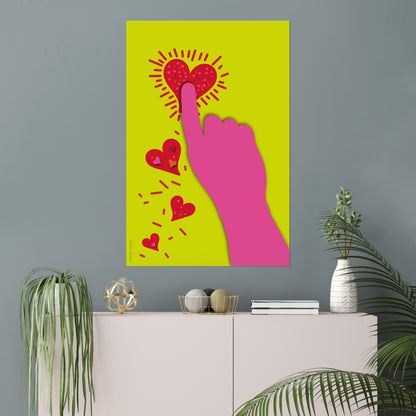 Giclée Fine Art Print - Turn on the Love