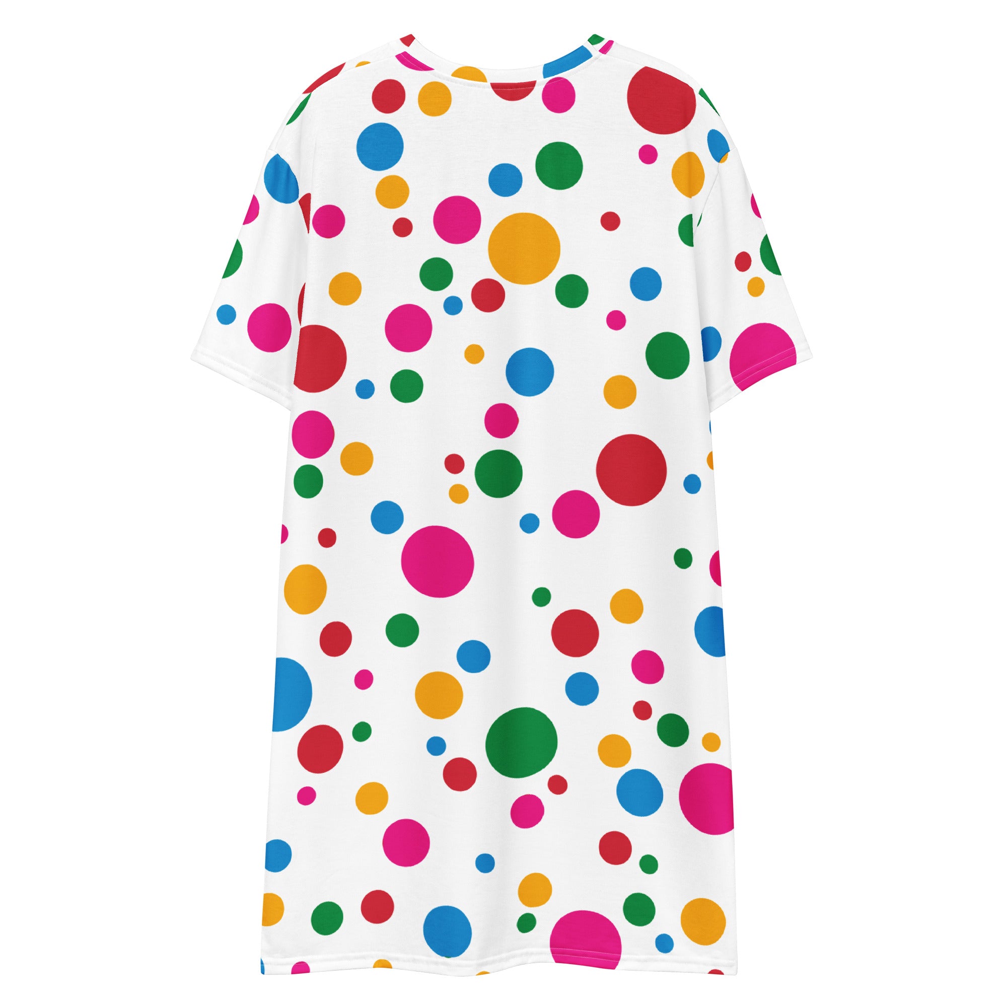 T-shirt dress Multicolor dots