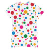 T-shirt dress Multicolor dots