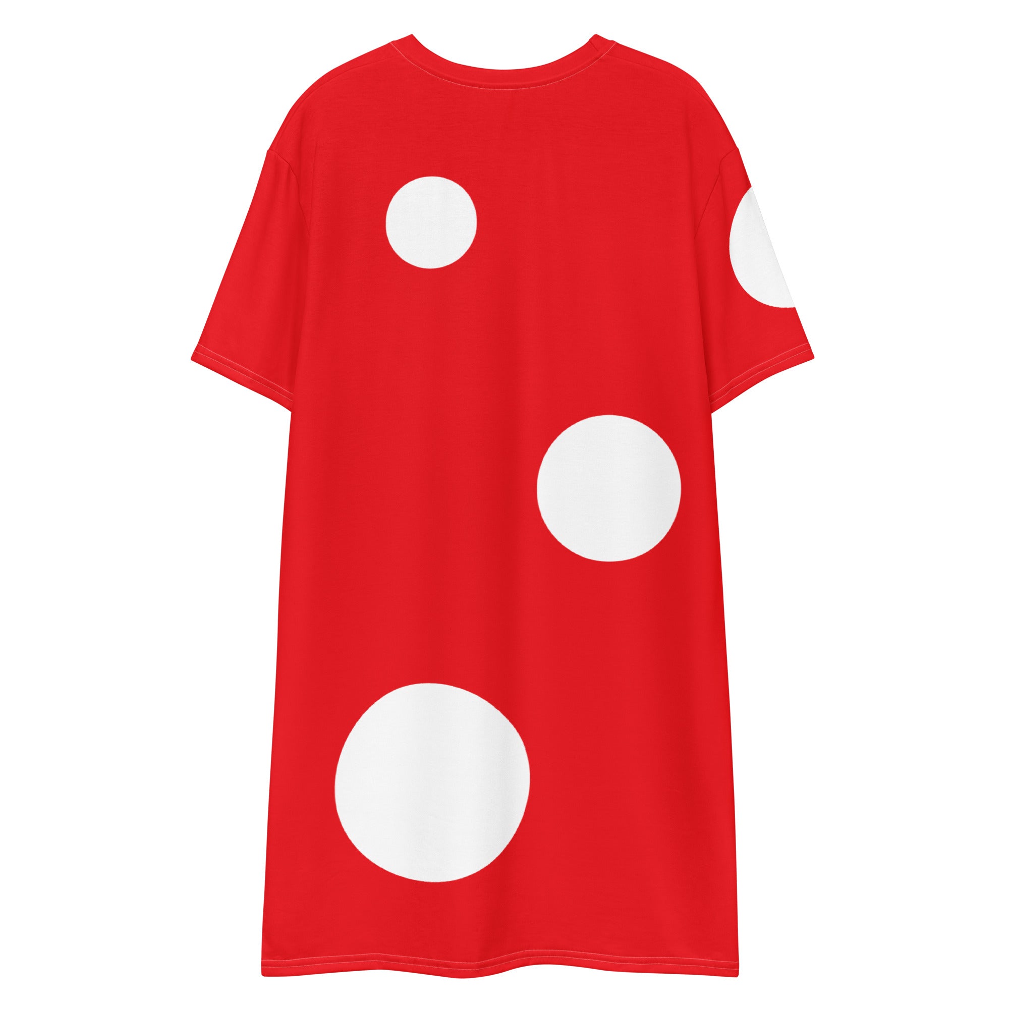 T-shirt dress Red dots