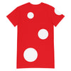 T-shirt dress Red dots