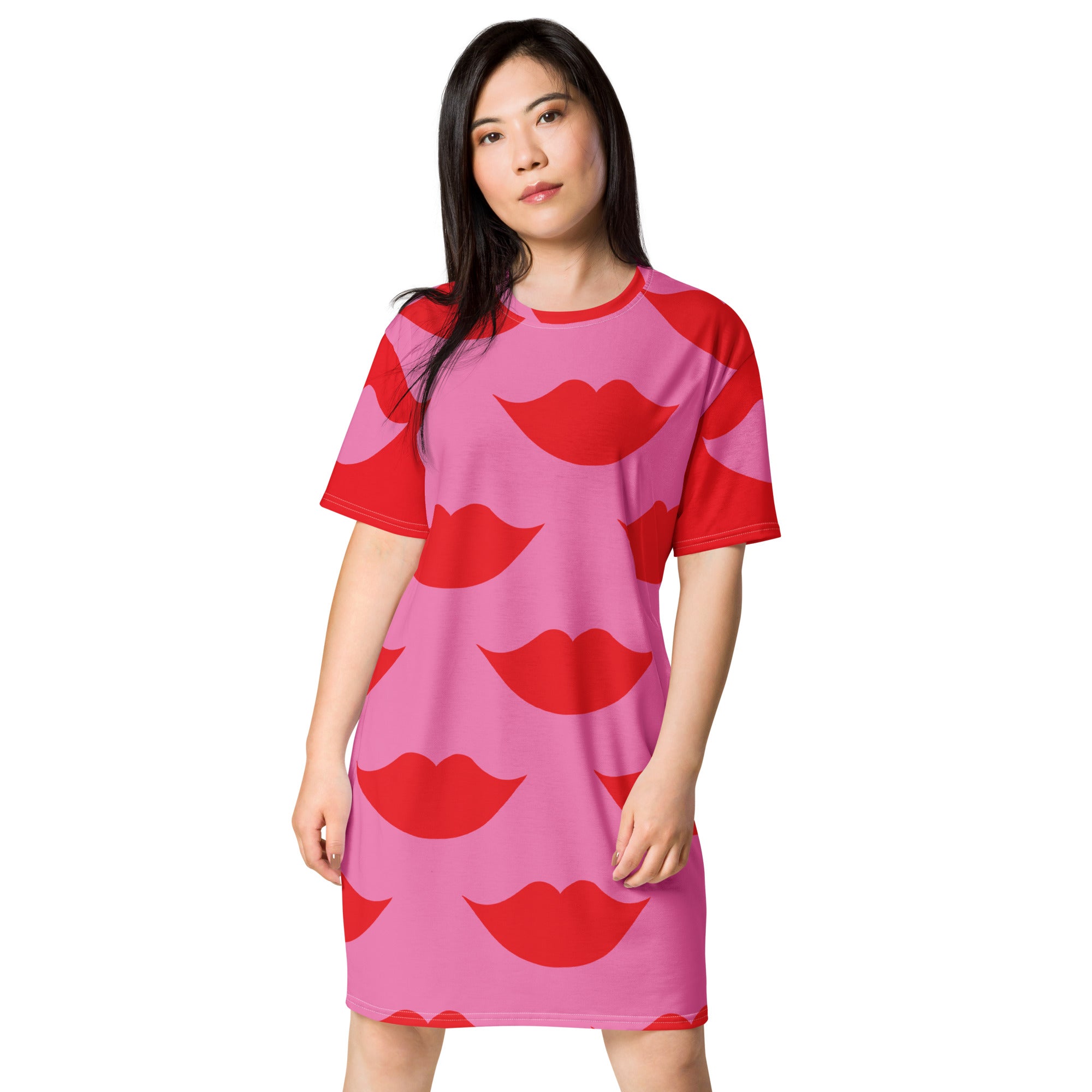 T-shirt dress Kiss