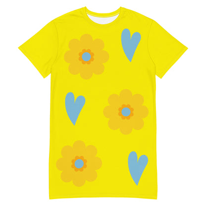 T-shirt dress Sunshine