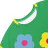 T-shirt dressFlower green