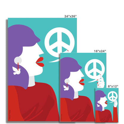 Giclée Fine Art Print - Speak your Peace