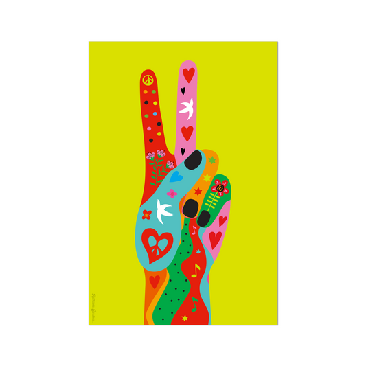 Giclée Fine Art Print - Peace & Happiness