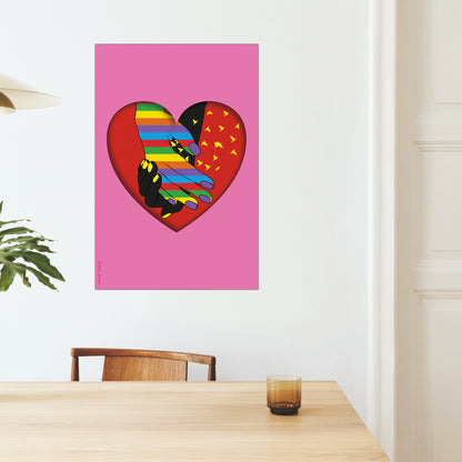 Giclée Fine Art Print - Love Acceptance Lgbti