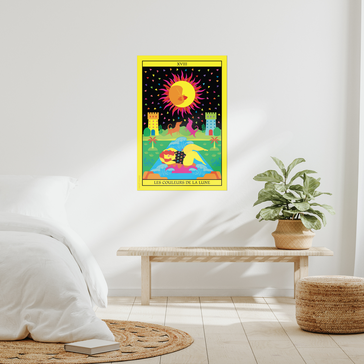 Giclée Fine Art Print -  The Colors of the Moon Fine Art Print