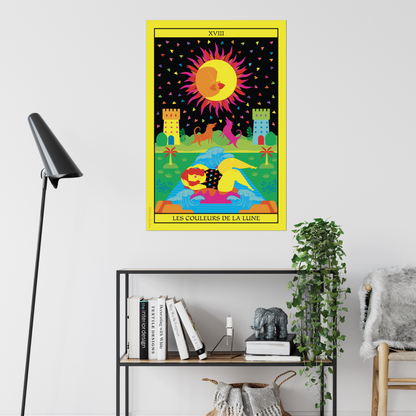 Giclée Fine Art Print -  The Colors of the Moon Fine Art Print