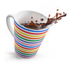 Latte Mug Stripes - KATHIANA CARDONA STORE