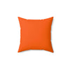Spun Polyester Pillow Happy Face blue/orange