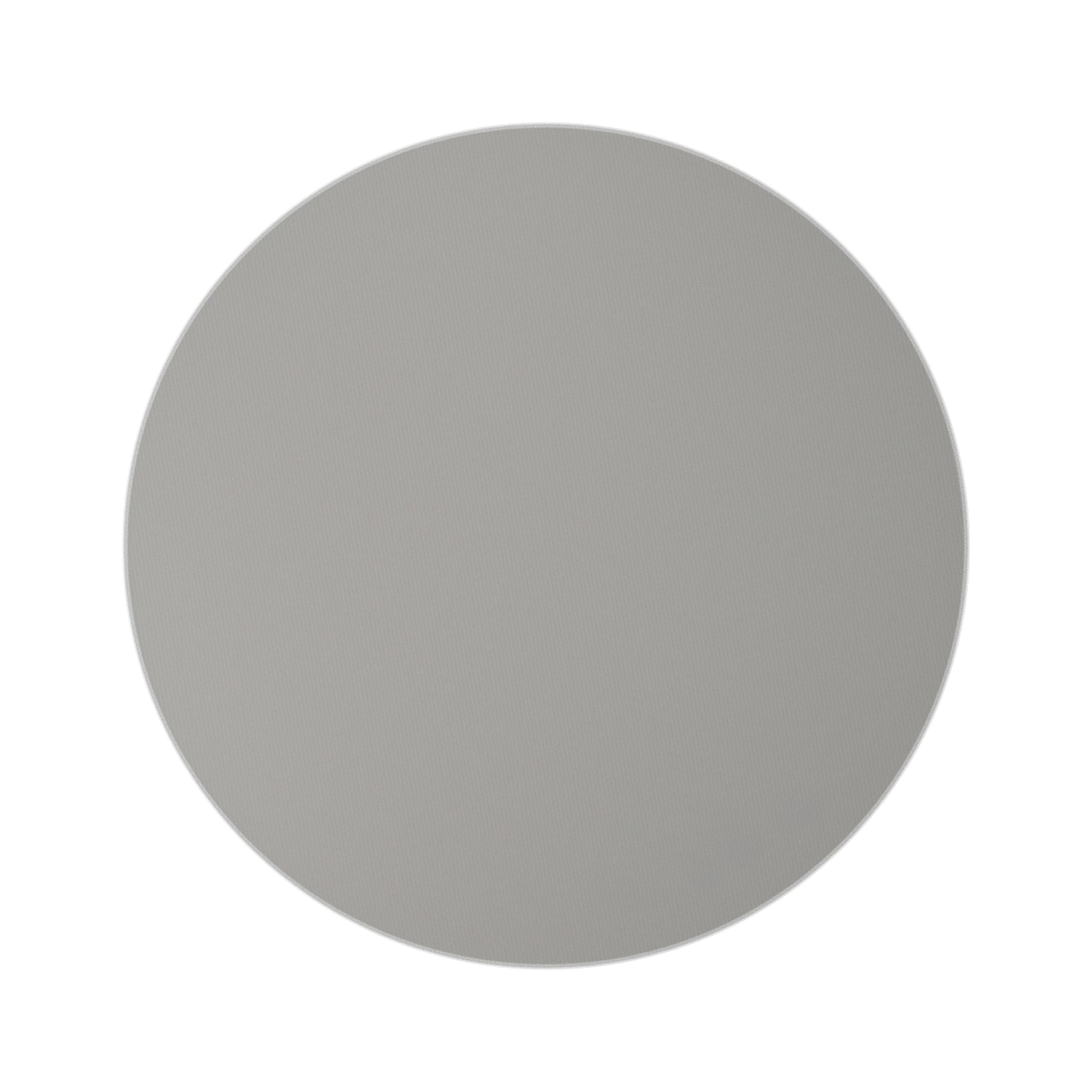 Round Rug Optical grey 1