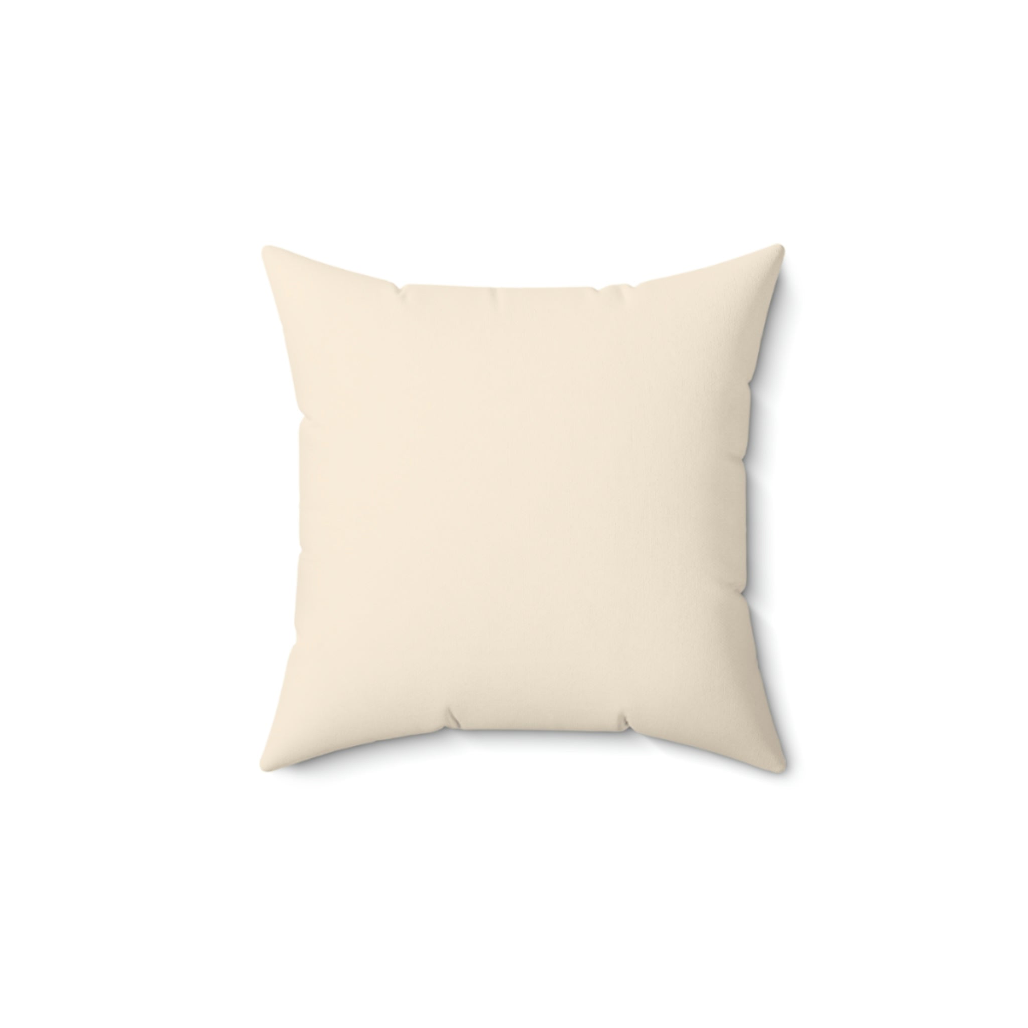 Love Spun Polyester Pillow Heart layer off white pattern