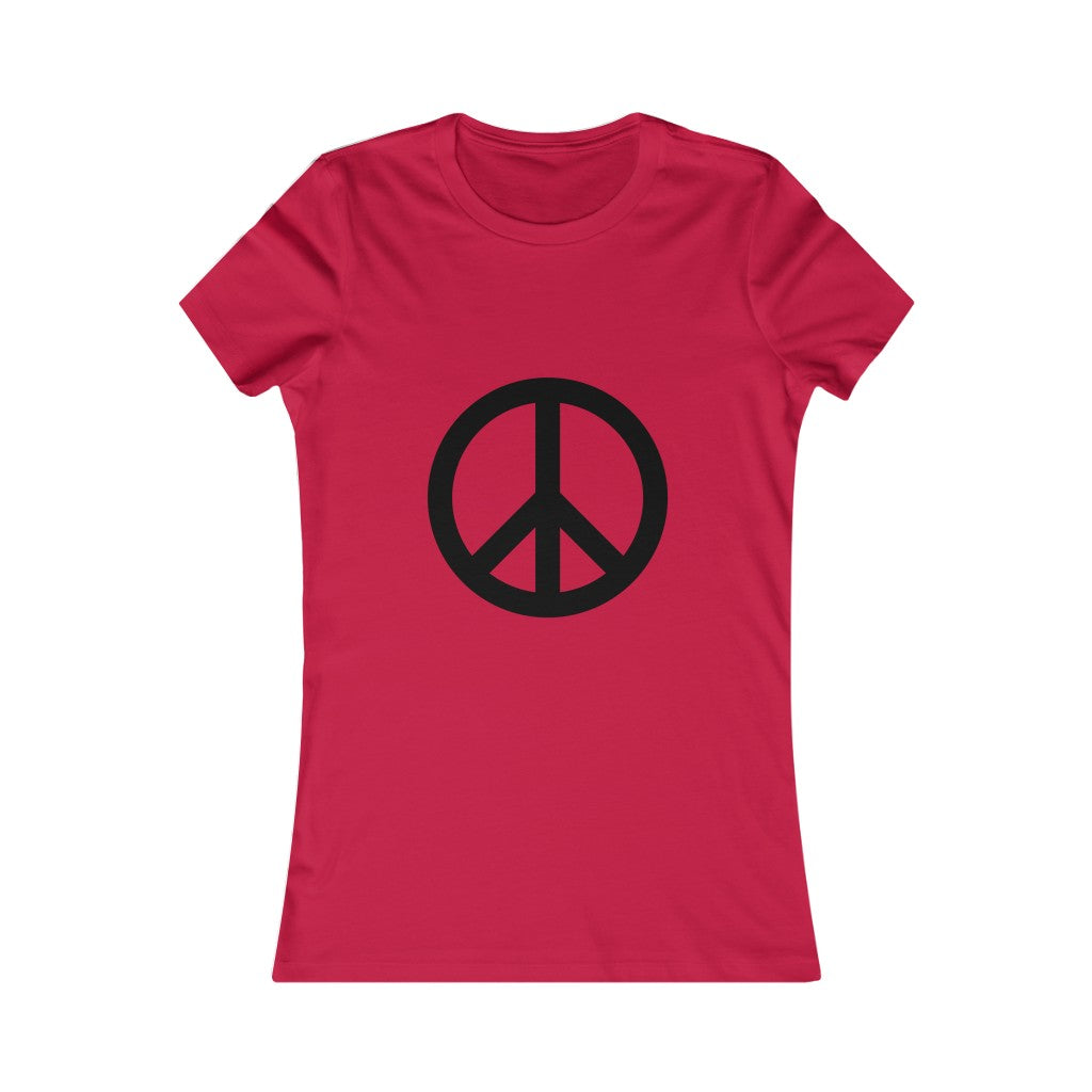 T-Shirt Women's Favorite Tee Peace - KATHIANA CARDONA STORE