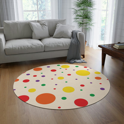 Round Rug Dots 1 colors