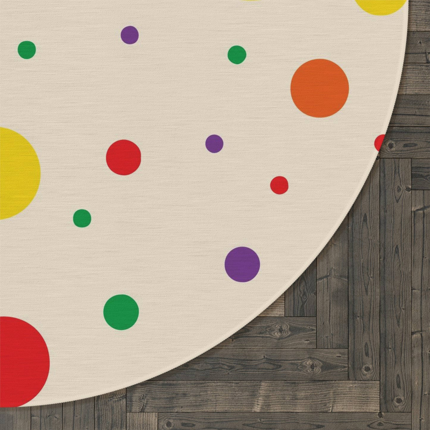 Round Rug Dots 1 colors