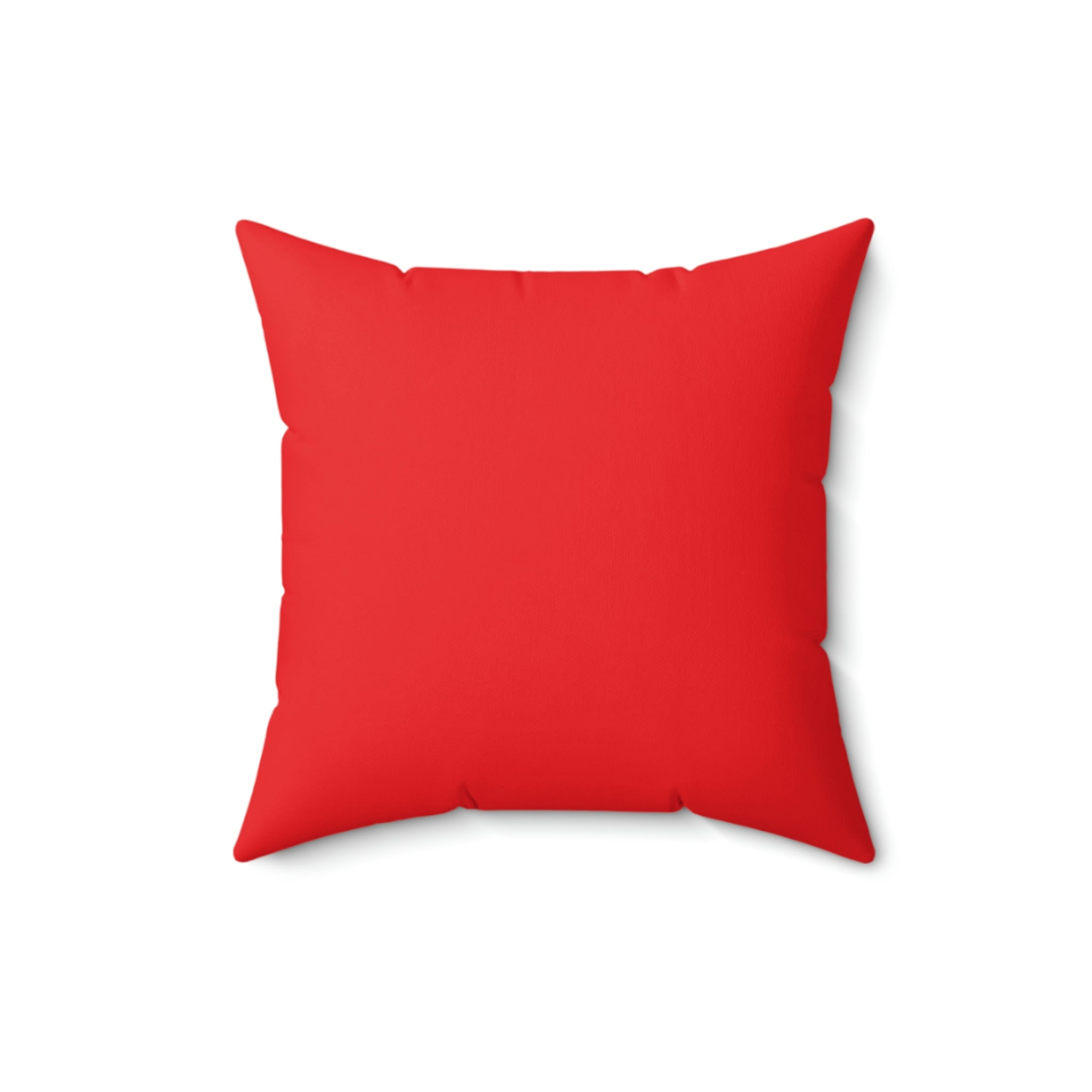 Love Spun Polyester Pillow red heart