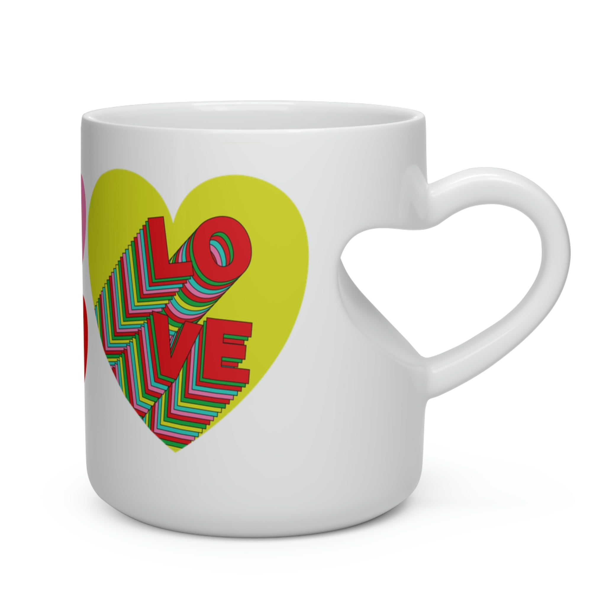 Heart Shape Mug Layer Love 1