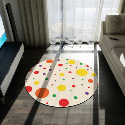 Round Rug Dots 1 colors