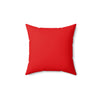 Spun Polyester Pillow Happy Face yellow/red