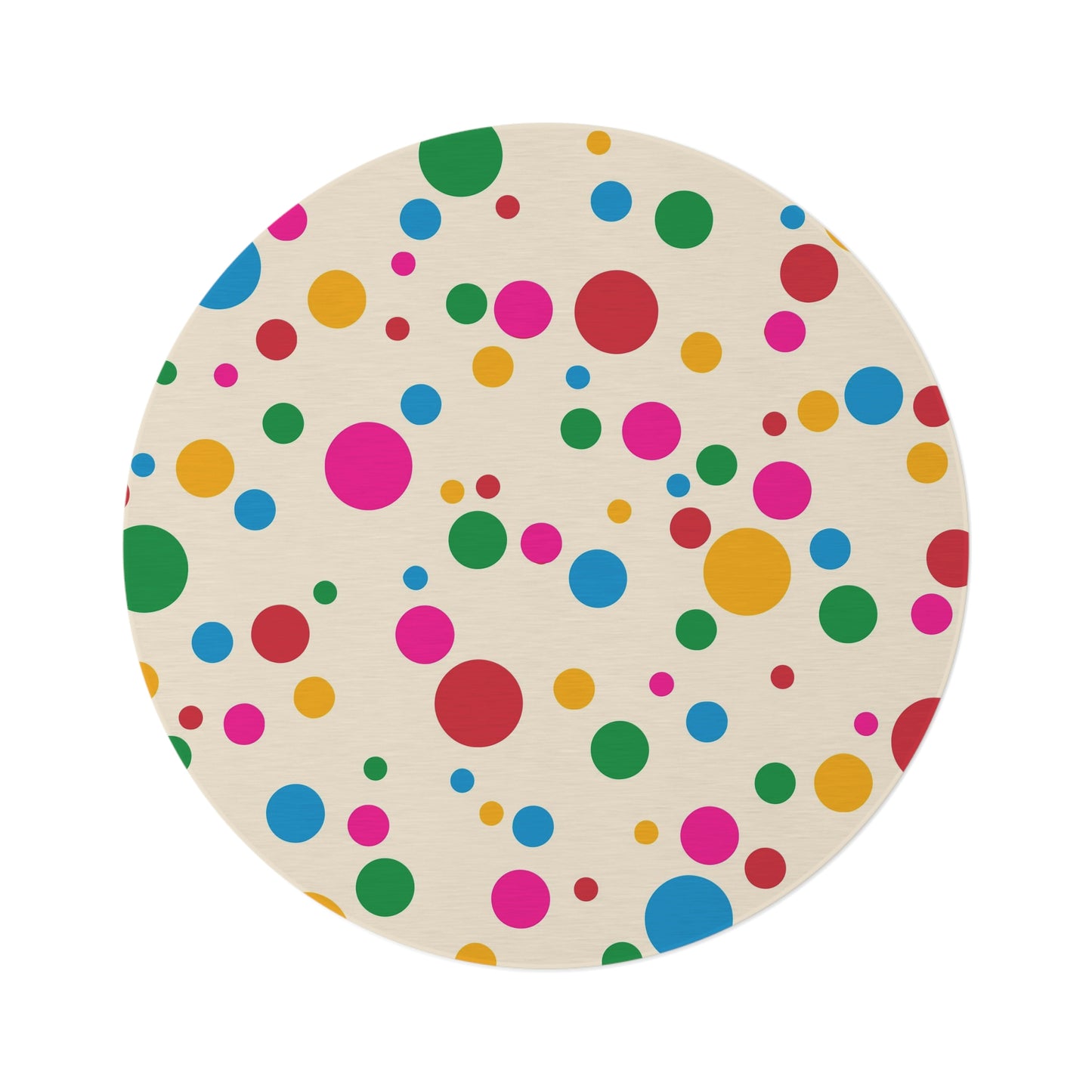 Round Rug Dots 2 colors