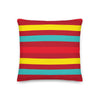 Premium Pillow Cat dots stripes H Red - KATHIANA CARDONA STORE