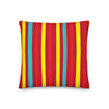 Premium Pillow Cat dots stripes V Red - KATHIANA CARDONA STORE