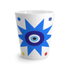 Latte Mug Evil Eye - KATHIANA CARDONA STORE