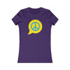 T-Shirt Women's Favorite Tee Say Peace - KATHIANA CARDONA STORE