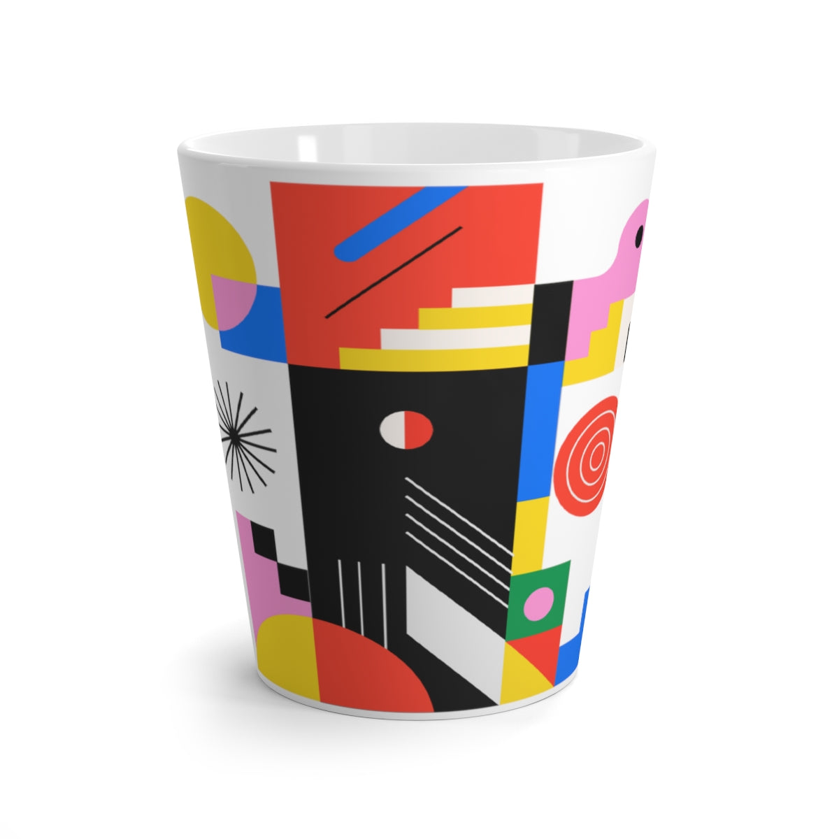 Latte Mug Geometrics - KATHIANA CARDONA STORE