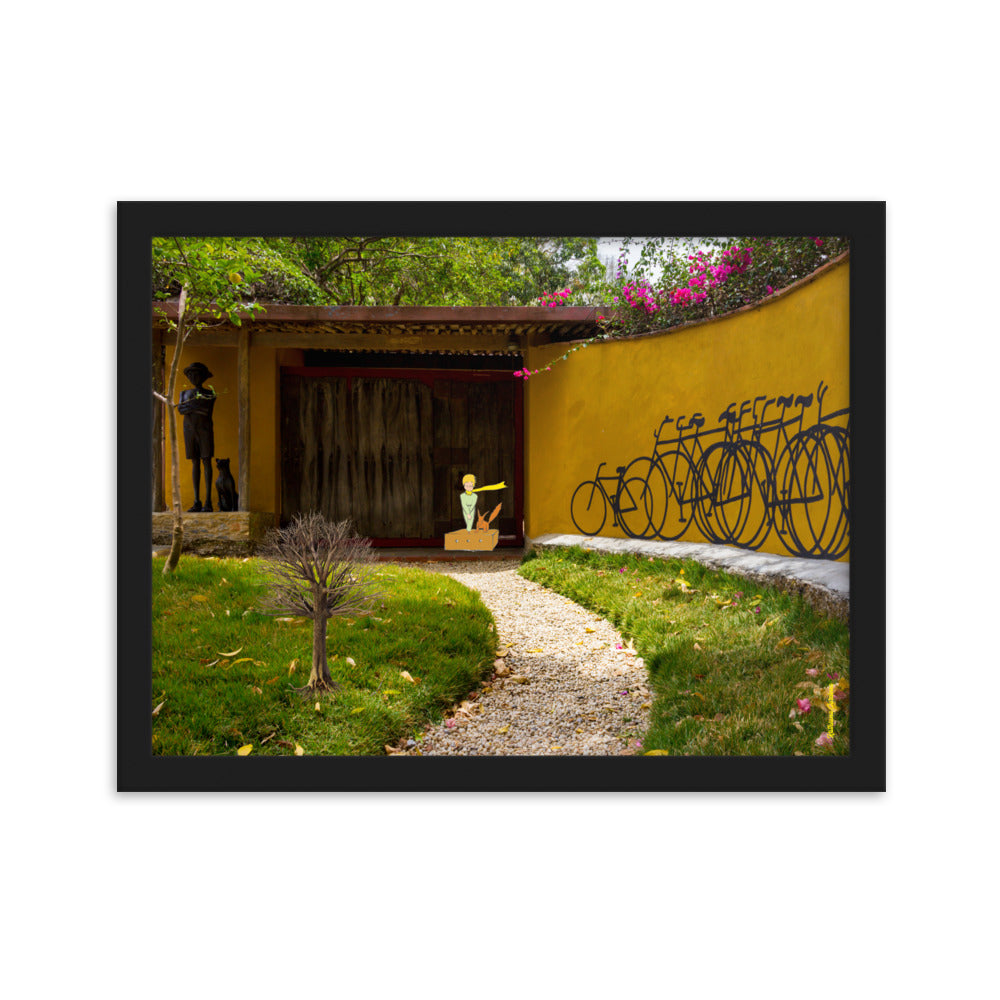 Caraqueño Little Prince 4 Framed matte paper photo - KATHIANA CARDONA STORE