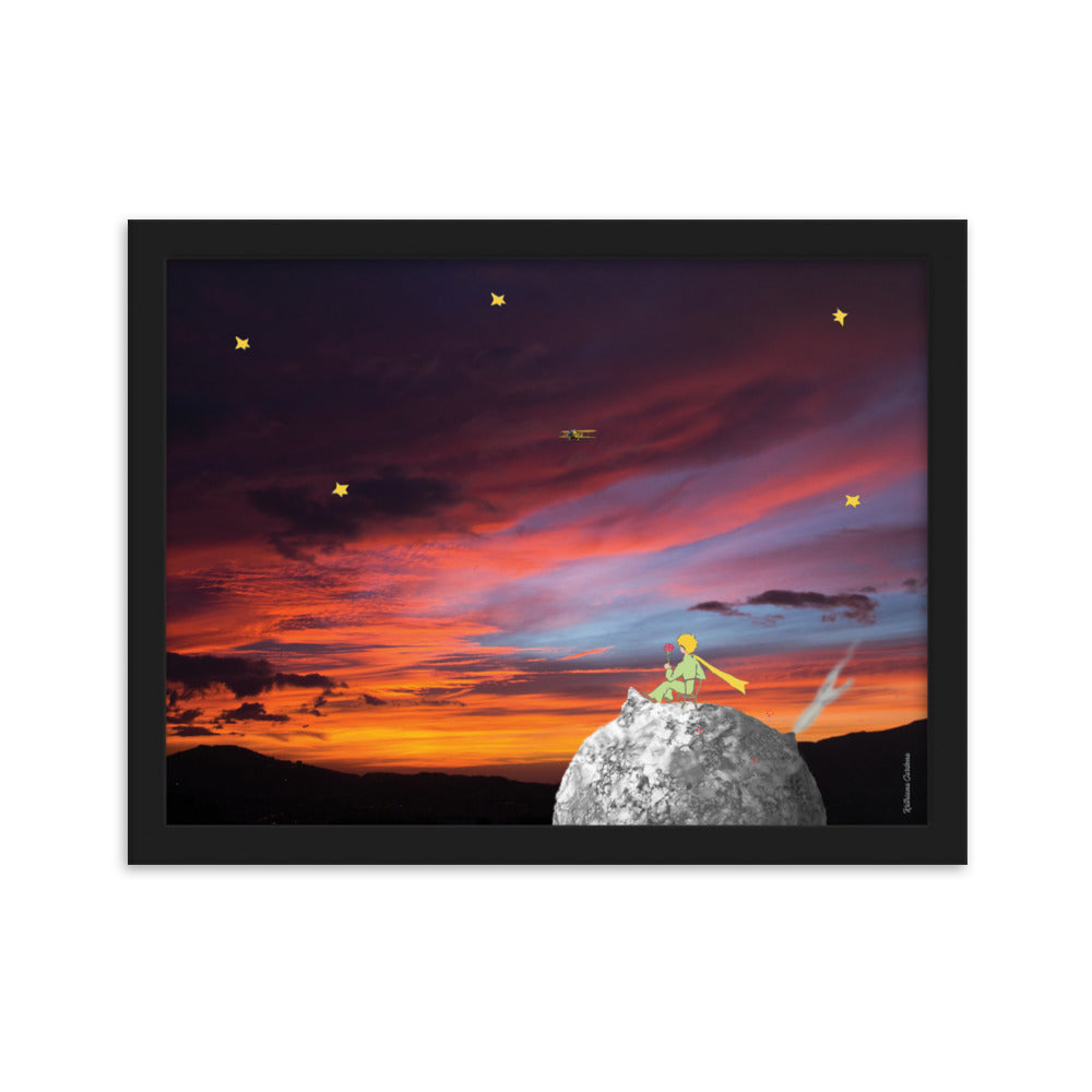 Caraqueño Little Prince 12 Framed matte paper photo - KATHIANA CARDONA STORE