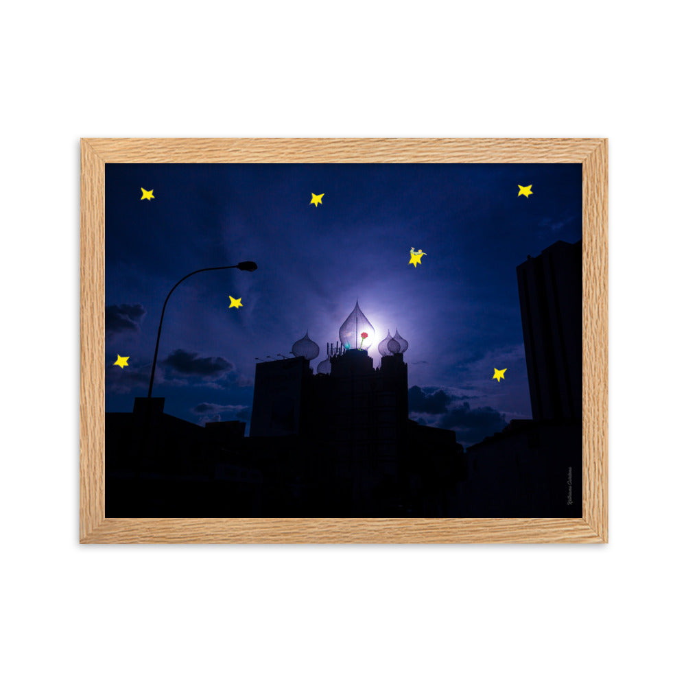 Caraqueño Little Prince 3 Framed matte paper photo - KATHIANA CARDONA STORE