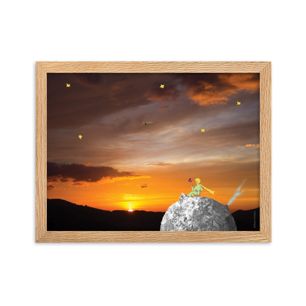 Caraqueño Little Prince 8 Framed matte paper photo - KATHIANA CARDONA STORE