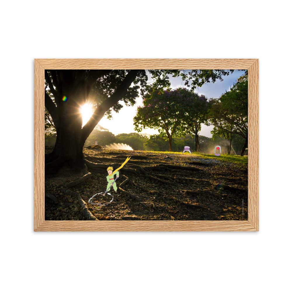 Caraqueño Little Prince 9 Framed matte paper photo - KATHIANA CARDONA STORE