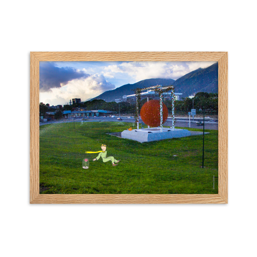 Caraqueño Little Prince 10 Framed matte paper photo - KATHIANA CARDONA STORE