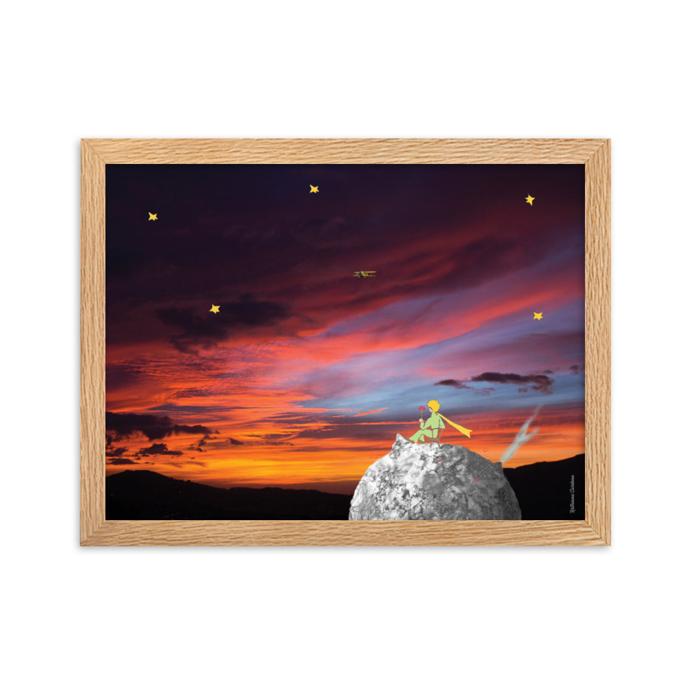 Caraqueño Little Prince 12 Framed matte paper photo - KATHIANA CARDONA STORE