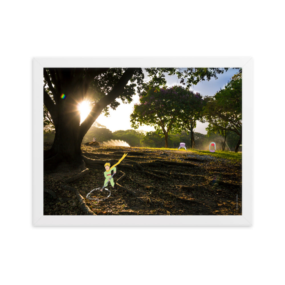 Caraqueño Little Prince 9 Framed matte paper photo - KATHIANA CARDONA STORE